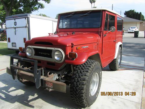 1974 toyota land cruiser fj40 original owner low miles-excellent
