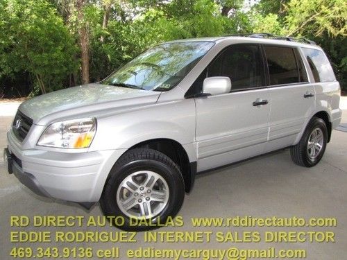 2004 honda pilot ex-l 4wd dvd low miles