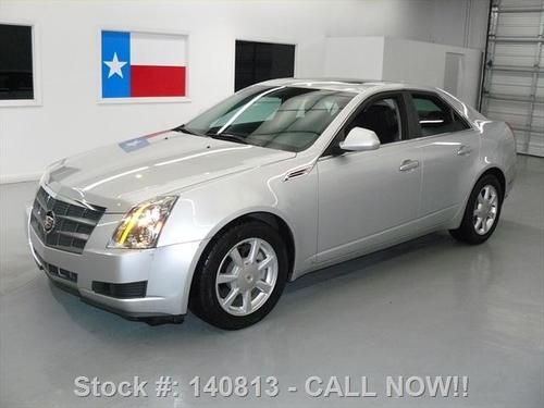 2009 cadillac cts 3.6l pano sunroof leather bose 45k mi texas direct auto