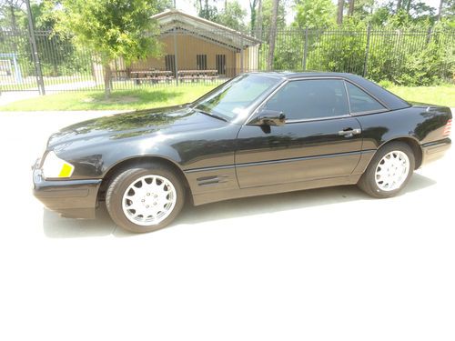 1996 mercedes sl500 convertible triple black beatiful car very low miles nr