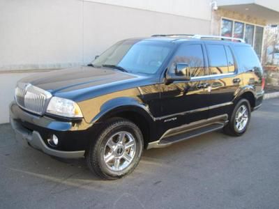 2005 lincoln aviator leather moonroof navigation chrome wheels we finance clean