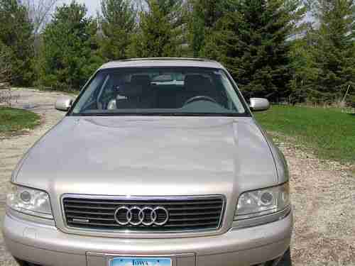 2000 Audi A8 Quattro L Sedan 4-Door 4.2L, image 2