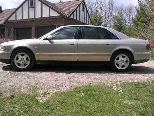 2000 Audi A8 Quattro L Sedan 4-Door 4.2L, image 3