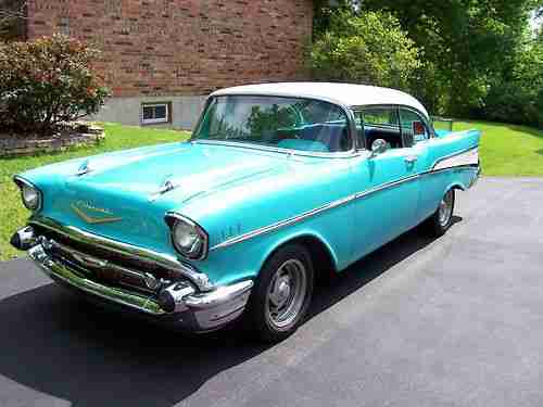 57 CHEVY 2DR HT., US $42,000.00, image 2