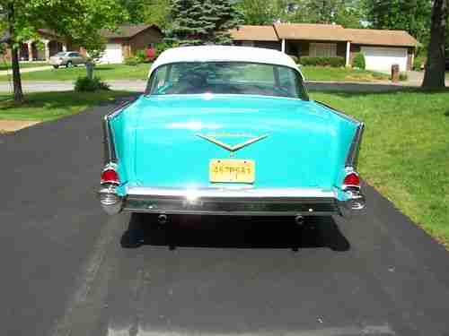 57 CHEVY 2DR HT., US $42,000.00, image 3