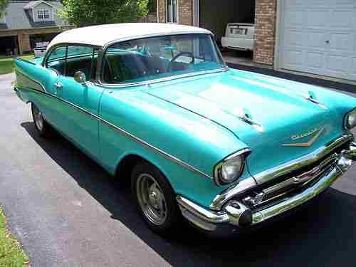 57 CHEVY 2DR HT., US $42,000.00, image 4