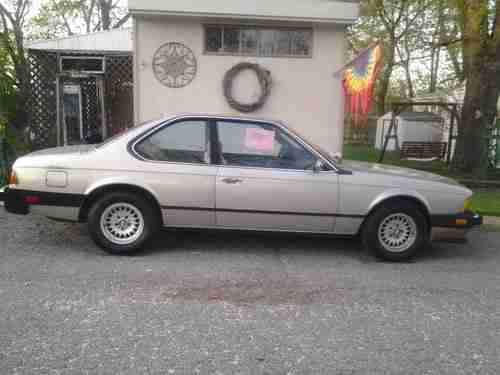 1984 BMW 633 CSi, image 4