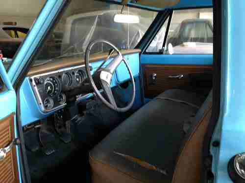 1969 chevy c-10 fleetside short bed, image 6