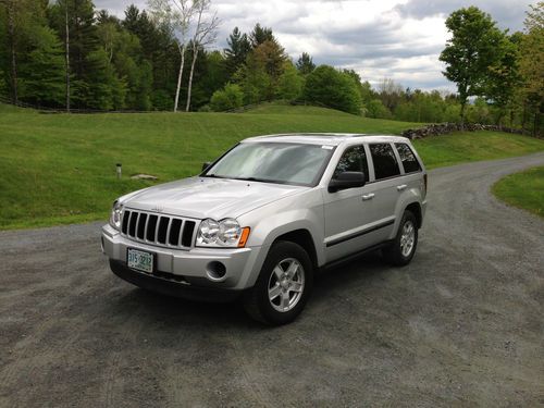 2007 jeep grand cherokee laredo 4x4 3.7l v6 silver