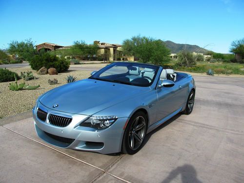 2010 bmw m6 base convertible 2-door 5.0l