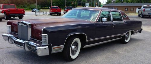 1978 lincoln towncar, 4door, 460 motor, 98,487 original miles, new top!