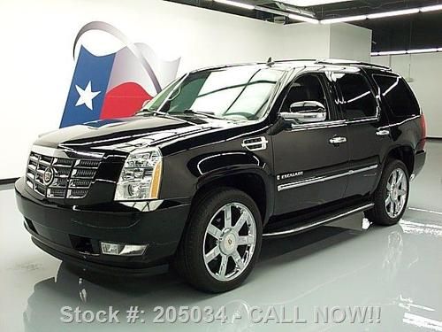 2009 cadillac escalade 8 pass sunroof nav dvd 22's 47k texas direct auto