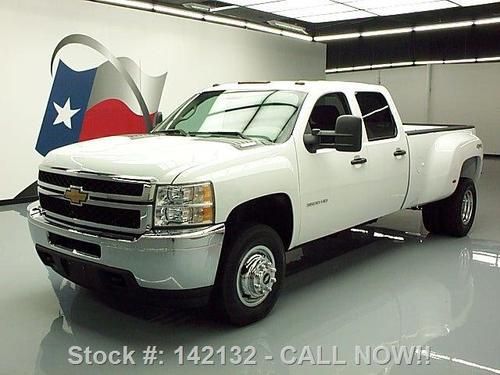 2012 chevy silverado 3500 crew diesel drw 4x4 6pass 12k texas direct auto