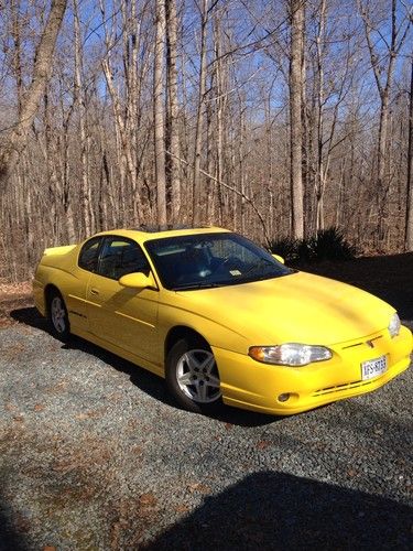 2003 chevrolet monte carlo ss high sport coupe 2-door 3.8l