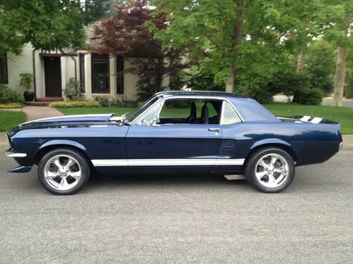 1967 mustang resto mod  302 auto disc brakes 373 posi  hot california musclecar