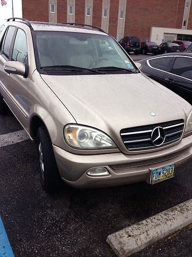 Mercedes benz ml 500, 2002, with clear title