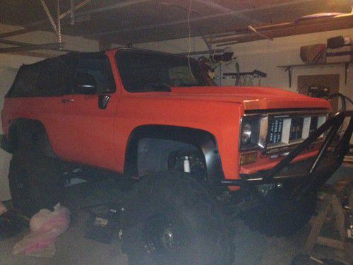 1974 gmc jimmy chevy blazer k5 lifted monster rebuilt mud mudder