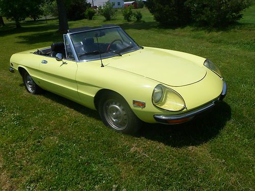 1972 alfa romeo spider