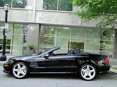 2008 mercedes benz sl55 amg ! pano roof! carbon fiber! parktronic! clean carfax