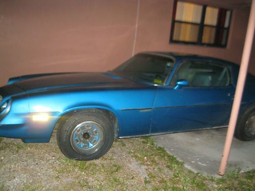 1979 chevrolet camaro base coupe 2-door 4.1l