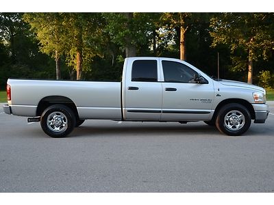 2006 dodge ram 2500 slt long bed 5.9 cummins diesel 1- owner easy highway miles