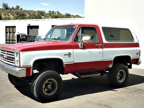 No reserve! 1985 k5 blazer ready to restore! no reserve!!