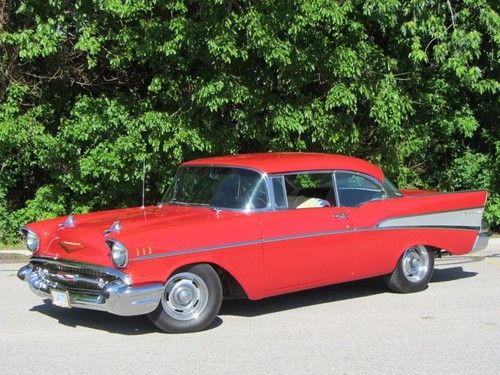 1957 chevy belair 2 door hardtop