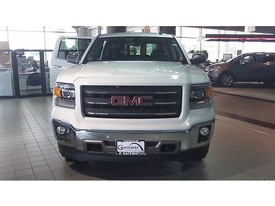 All new gmc 2014 sierra right here, 4x4, all terrain professinal grade