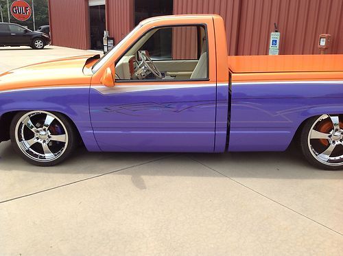 Stunning 1988 Chevy Custom Pickup Big Block Ridin on Air with the Finest Paint, US $19,900.00, image 5