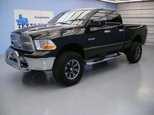 We finance!!!  2010 dodge ram 1500 slt 4x4 ridge runner lift kit flex fuel 1 own