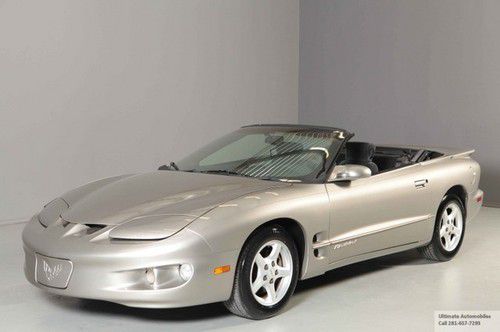 2000 pontiac firebird convertible 75k miles 1-owner alloys cd auto clean !