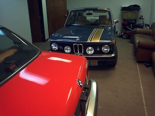 1974 BMW 2002 Schwartz Black, electric moonroof, AC, all new resto.. final sale, image 14