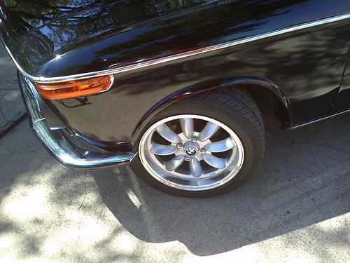 1974 BMW 2002 Schwartz Black, electric moonroof, AC, all new resto.. final sale, image 17