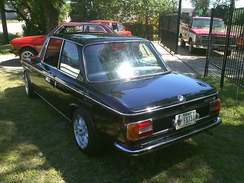 1974 BMW 2002 Schwartz Black, electric moonroof, AC, all new resto.. final sale, image 18