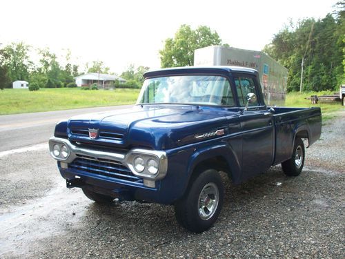 1960 ford truck f-100 long bed