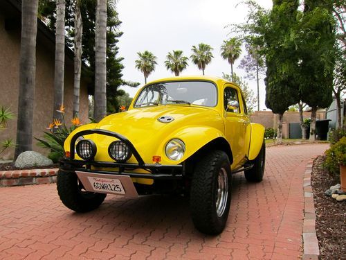 1961 vw custom baja bug street legal/off road racer, brand new build, full cage