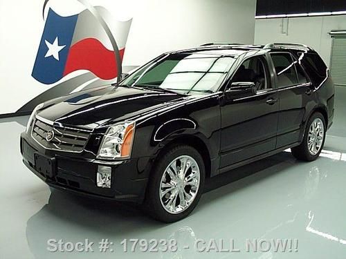 2004 cadillac srx awd htd leather nav 20" wheels 28k mi texas direct auto