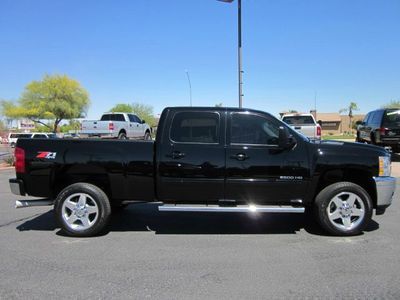 2011 CHEVROLET 2500 HD CHEVY SILVERADO CREW CAB Z71 DIESEL 4X4 TRUCK~LEATHER~LTZ, image 4