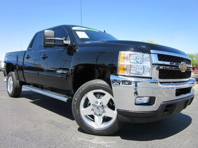 2011 CHEVROLET 2500 HD CHEVY SILVERADO CREW CAB Z71 DIESEL 4X4 TRUCK~LEATHER~LTZ, image 5