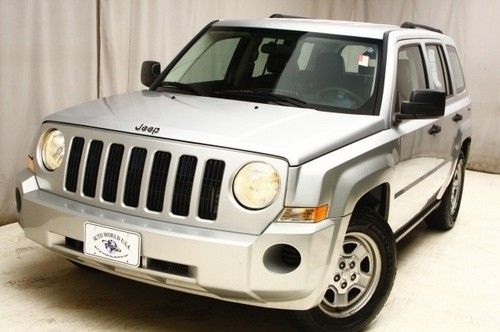 2008 jeep patriot sport fwd leather cdplayer sideairbags roofrails we finance!!