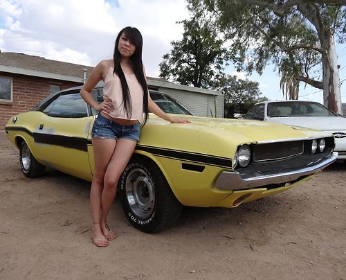 1970 challenger true se jh29 v8 a/c 4 spd ps az car rust free hemi rt ta clone?