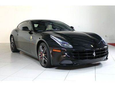 2013 ferrari approved cpo nero beige ff 7 year maint included