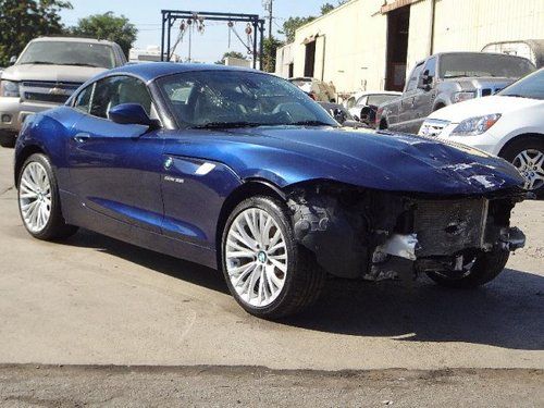 2009 bmw z4 sdrive35i roadster damaged salvage runs! only 26k miles nice unit!!