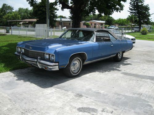 1973 caprice classic convertible