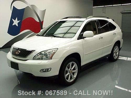 2009 lexus rx350 htd leather sunroof nav rear cam 54k texas direct auto