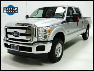 2012 ford f-250 sd 4x4 crew cab xlt 156" wb v8 6.7l diesel one owner warranty