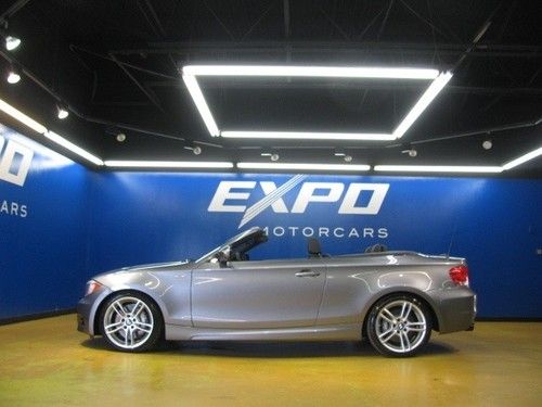 Bmw 135i m sport convertible premium navigation harman kardon 12kmiles $54kmsrp!