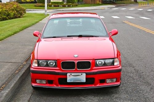 1998 bmw m3 coupe - hellrot red - 161k