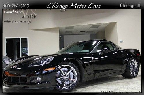 2013 chevrolet corvette z16 grand sport coupe only 1k miles! 2 tops loaded navi!