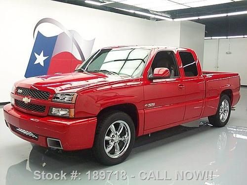 2004 chevy silverado ss ext cab awd heated leather 31k texas direct auto